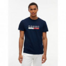 TJM SLIM DNA PLAY TEE EXT DARK BLUE