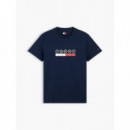 TJM SLIM DNA PLAY TEE EXT DARK BLUE
