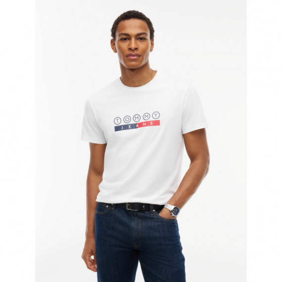 TJM SLIM DNA PLAY TEE EXT ECRU
