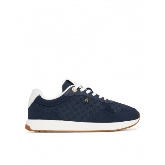 TH RUNNER SUEDE MONOGRAM SPACE BLUE