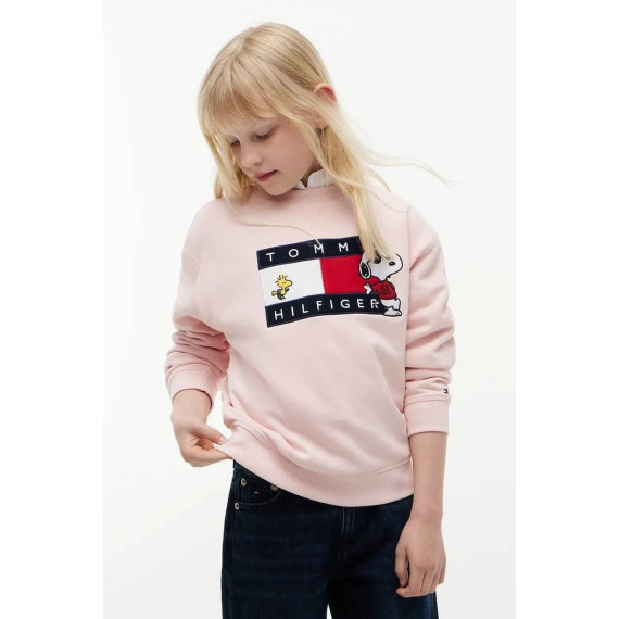 PEANUTS CREWNECK WHIMSY PINK