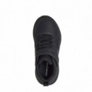 Skechers Zapatillas Bounder Negras 405626L-BBK