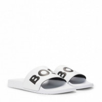 BOSS Chanclas con logotipo en parte superior 50536835-101