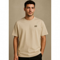 Camiseta oversize DAILOS (O) Crema - Valor