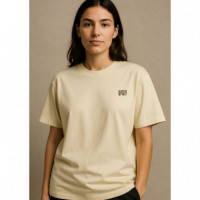 Camiseta oversize DAILOS (O) Crema - Valor