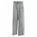 ADIDAS ORIGINALS - Denim Wl Pants - Wagrdn - LF3777/WAGRDN