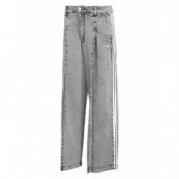 ADIDAS ORIGINALS - Denim Wl Pants - Wagrdn - LF3777/WAGRDN