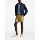 POLO RALPH LAUREN - CLASSIC FIT LINNEN SHORT - COASTAL BEIGE - 710B20471004/COASTAL BEIGE