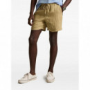 POLO RALPH LAUREN - CLASSIC FIT LINNEN SHORT - COASTAL BEIGE - 710B20471004/COASTAL BEIGE