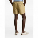 POLO RALPH LAUREN - CLASSIC FIT LINNEN SHORT - COASTAL BEIGE - 710B20471004/COASTAL BEIGE