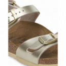BIRKENSTOCK - Rio AS Kids BF - Electric Metallic Gold - 1029540/Electric Metallic Gold