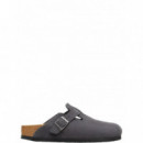 BIRKENSTOCK - Boston Leve - Charcoal - 1031678/CHARCOAL