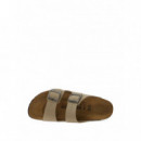 BIRKENSTOCK - Arizona Bf - Faded Khaki Dark Brown - 1033132/FADED Khaki Dark Brown