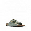 BIRKENSTOCK - Arizona Big Buckle Leoi - Pure Sage - 1032932/PURE Sage