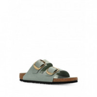 BIRKENSTOCK - Arizona Big Buckle Leoi - Pure Sage - 1032932/PURE Sage