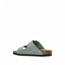 BIRKENSTOCK - Arizona Big Buckle Leoi - Pure Sage - 1032932/PURE Sage