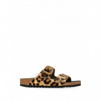 BIRKENSTOCK - Arizona Fur - Leo Natural - 1032839/LEO Natural