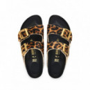BIRKENSTOCK - Arizona Fur - Leo Natural - 1032839/LEO Natural