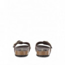 BIRKENSTOCK - Madrid Big Buckle Leoi - Habana - 1032914/HABANA
