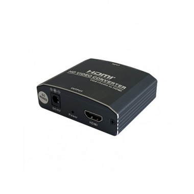 AISENS Convertidor VGA a HDMI con Audio Jack 3.5MM A115-0386