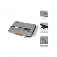 Subblim Funda para  Portatil 13.3-14" Gris Claro Air Padding 360 AP36002  SUNPAK