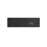 NILOX Teclado Inalambrico Dual Conectividad  Negro NXKBW01B