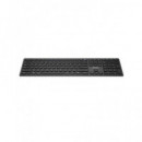 NILOX Teclado Inalambrico Dual Conectividad  Negro NXKBW01B