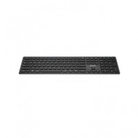 NILOX Teclado Inalambrico Dual Conectividad  Negro NXKBW01B