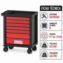 Carro Herramientas con 260 Pcs 77X46X97 Cm FARGO TOOLS