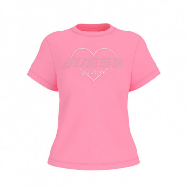 Guess Camiseta Rosa V5GI10 K9RM1-PSPK