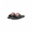 HUGO Chanclas Negras 50548061-001