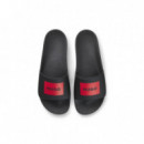 HUGO Chanclas Negras 50548061-001