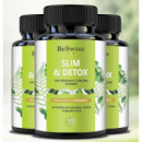 BESWISS Slim & Detox Depurativo Celulitis 120CAP