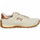 Deportivo Ante+piel Blanco  CAMPER