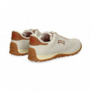 Deportivo Ante+piel Blanco  CAMPER