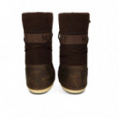1/2 Bota Presky Polar Marron  MOON BOOT