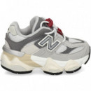 Deportivo Malla+ante Gris  NEW BALANCE