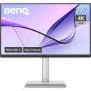 Monitor BenQ MA270U 27 IPS 4K Multimedia Ergonómico USB-C HDMI Silver