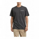 PATAGONIA - M's P-6 Logo T-Shirt - INBK - 37882/INBK