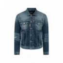 DSQUARED - Dan Jean Jacket - 470 - S74AM1693S30664/470