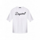DSQUARED - Dsquared2 Signature Loose Fit Tee - 100 - S74GD1524D20106/100