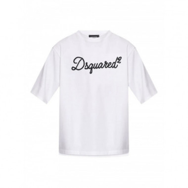 DSQUARED - Dsquared2 Signature Loose Fit Tee - 100 - S74GD1524D20106/100
