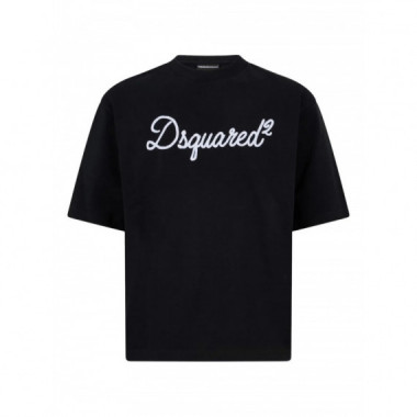 DSQUARED - Dsquared2 Signature Loose Fit Tee - 900 - S74GD1524D20106/900