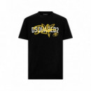 DSQUARED - Cool Fit Tee - 900 - S74GD1580D20106/900