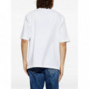 DSQUARED - Loose Fit Tee - 100 - S74GD1599D20106/100
