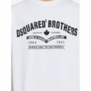 DSQUARED - Loose Fit Tee - 100 - S74GD1599D20106/100