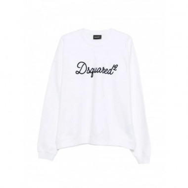 DSQUARED - Dsquared2 Signature Relax Fit Crewneck - 100 - S74GU0928D25029/100