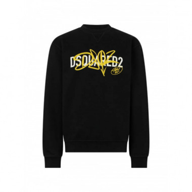 DSQUARED - Cool Fit Crewneck - 900 - S74GU0977D25028/900