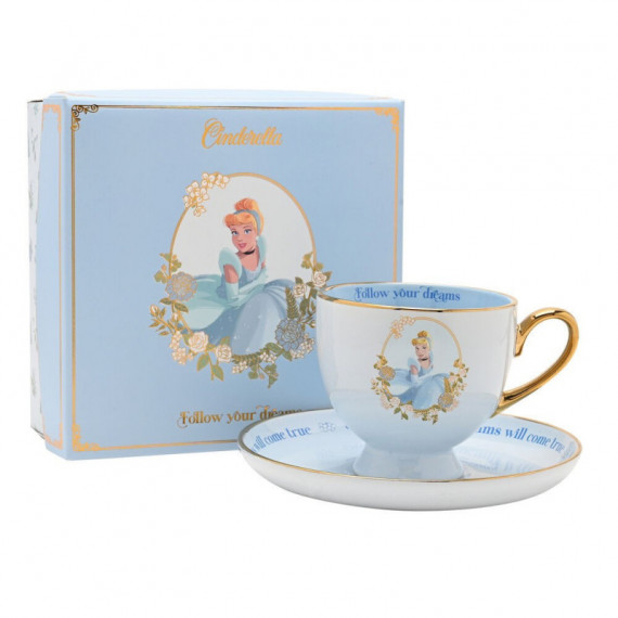 Taza te y Platillo Cenicienta Princesas DISNEY