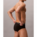 Bañador Slip CALVIN KLEIN Negro Doble Cinturilla